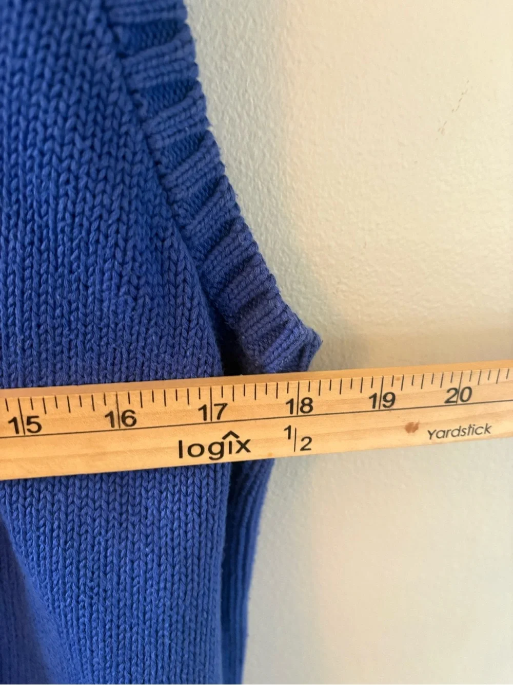 Polo by Ralph Lauren Royal Blue V-Neck Sweater Vest